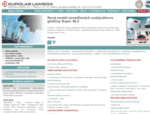 Tablet Screenshot of eurolambda.sk
